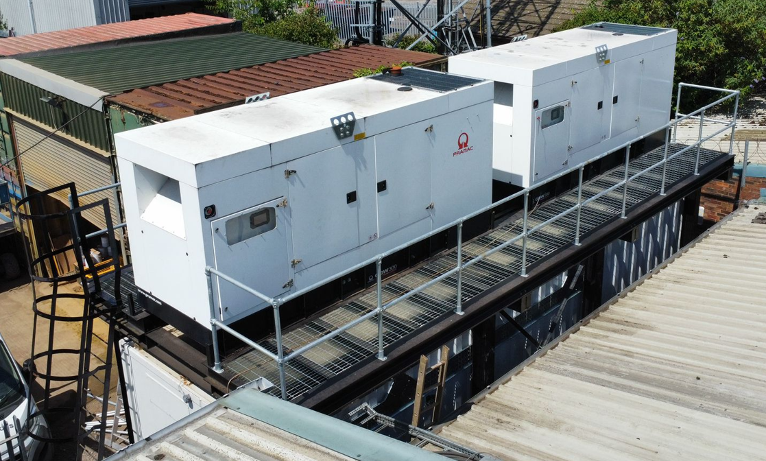 Generator Structure on Container - 3