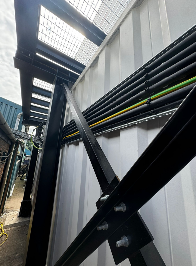 Generator Structure on Container - 5